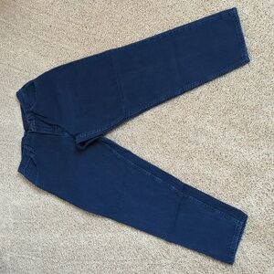 Vintage Gitano Jeans Womens 14 Blue 100% Cotton Tapered Leg Dark Rinse Mom Style